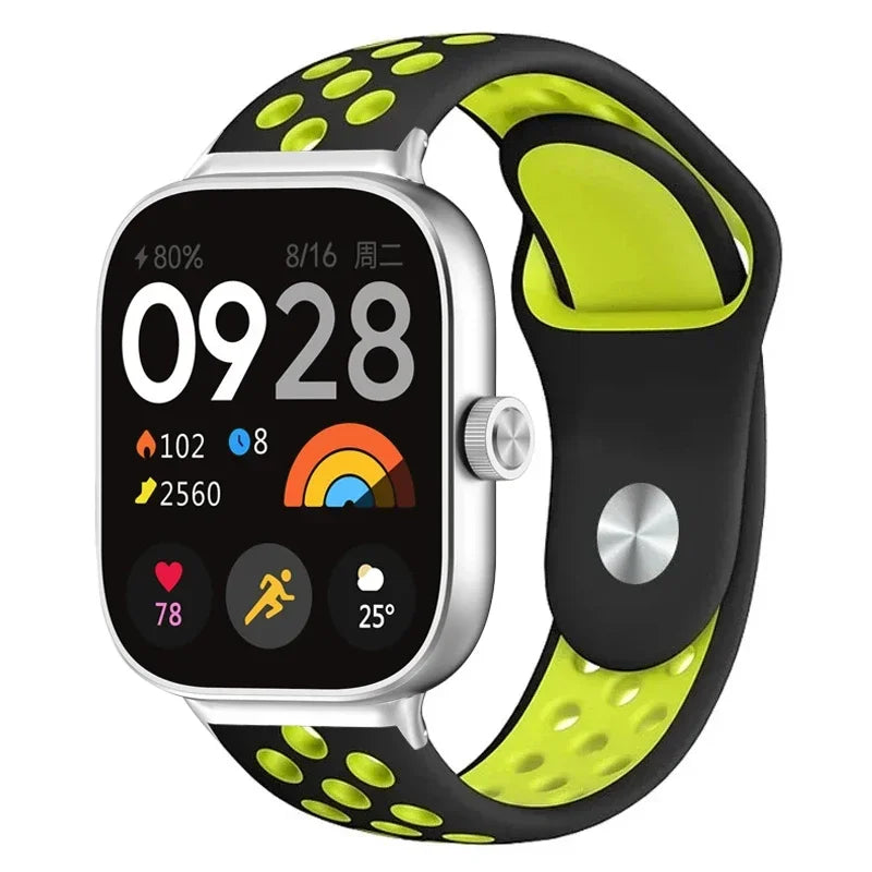 Watch Strap For Xiaomi Mi Band 9 Pro 8 Pro Wristband Silicone Bracelet Wrist Straps For Redmi Watch 4 5 Smartwatch Accessories