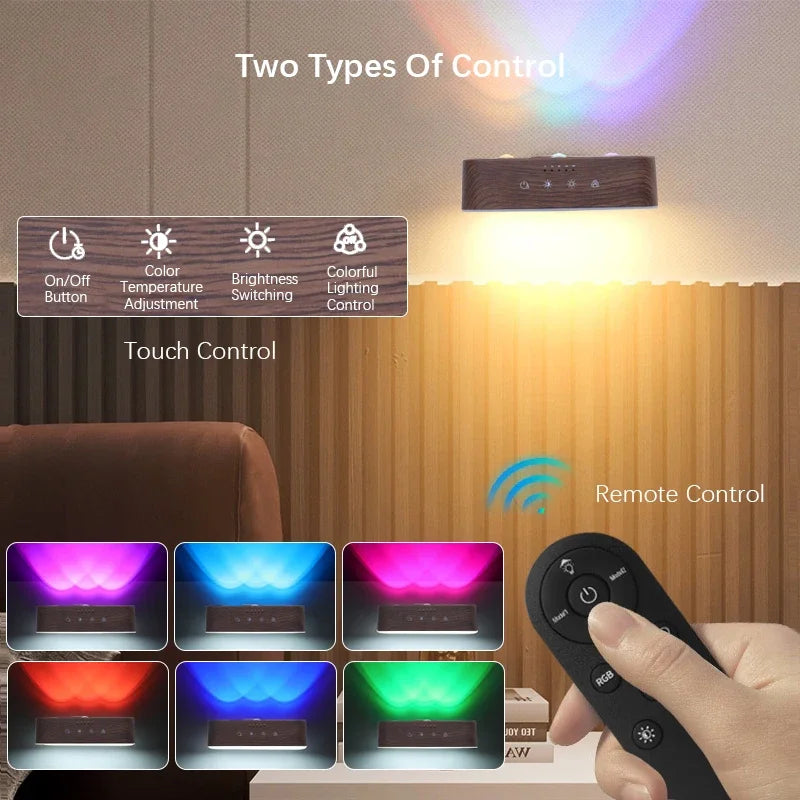 Smart Desktop LED Clock — Digital Alarm, Temperature & Humidity Display, USB Powered