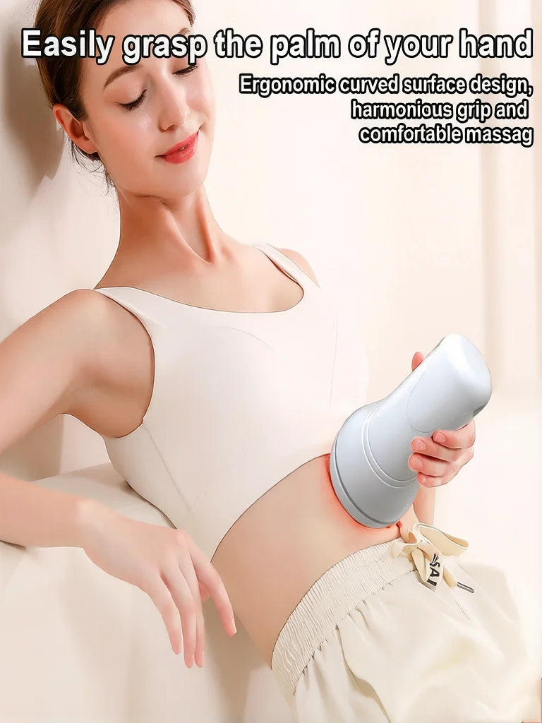 Home Appliance Massager, Multifunctional Household Massager, Abdominal Massage, Unisex, Full-Body Comfort Massager, Adjustable Multi-Speed Massage, Equipped with 8 Massage Heads, Suitable for Full-Body Relaxation, Muscle Rela