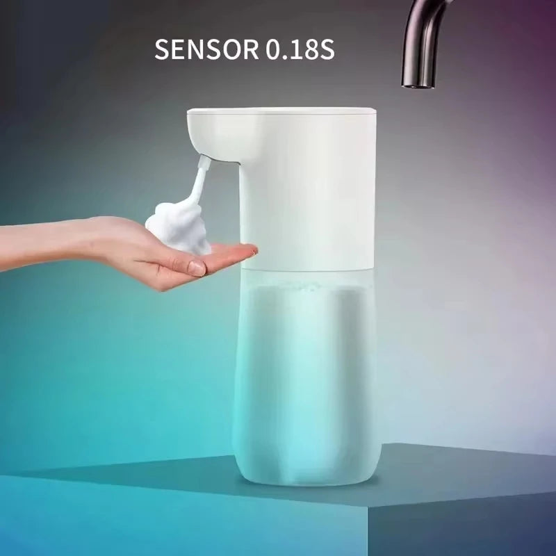 HOMEFISH Smart Automatic Sensor Foam Dispenser Touchless Infrared Soap Dispenser Type-C Charging High Capacity