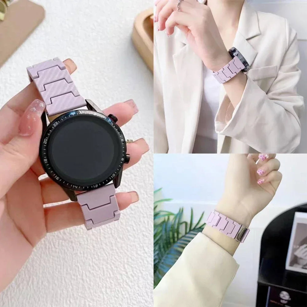20mm 22mm Watch Band For Xiaomi Redmi Watch 5 Active Carbon Fiber Wristband Strap For Redmi Watch 5 Lite Bracelet accessories