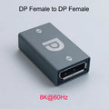 YuXi 4K 8K Displayport To Mini Displayport Adapter Mini DP to DP Cable Extender For Projector Notebook PC TV Monitor Converter