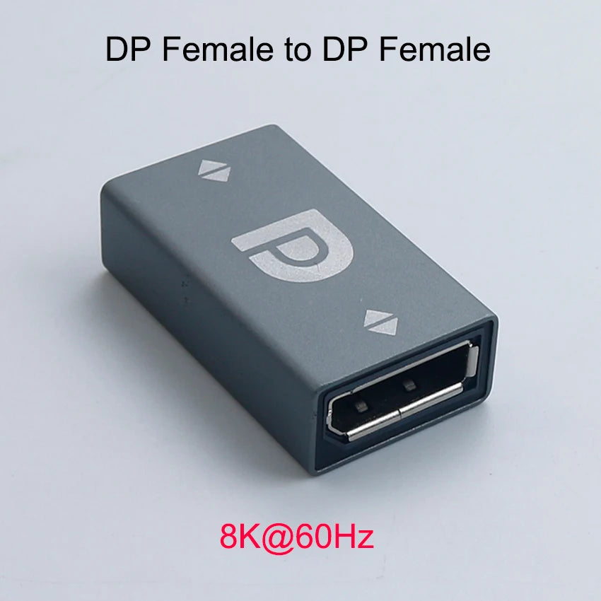 YuXi 4K 8K Displayport To Mini Displayport Adapter Mini DP to DP Cable Extender For Projector Notebook PC TV Monitor Converter