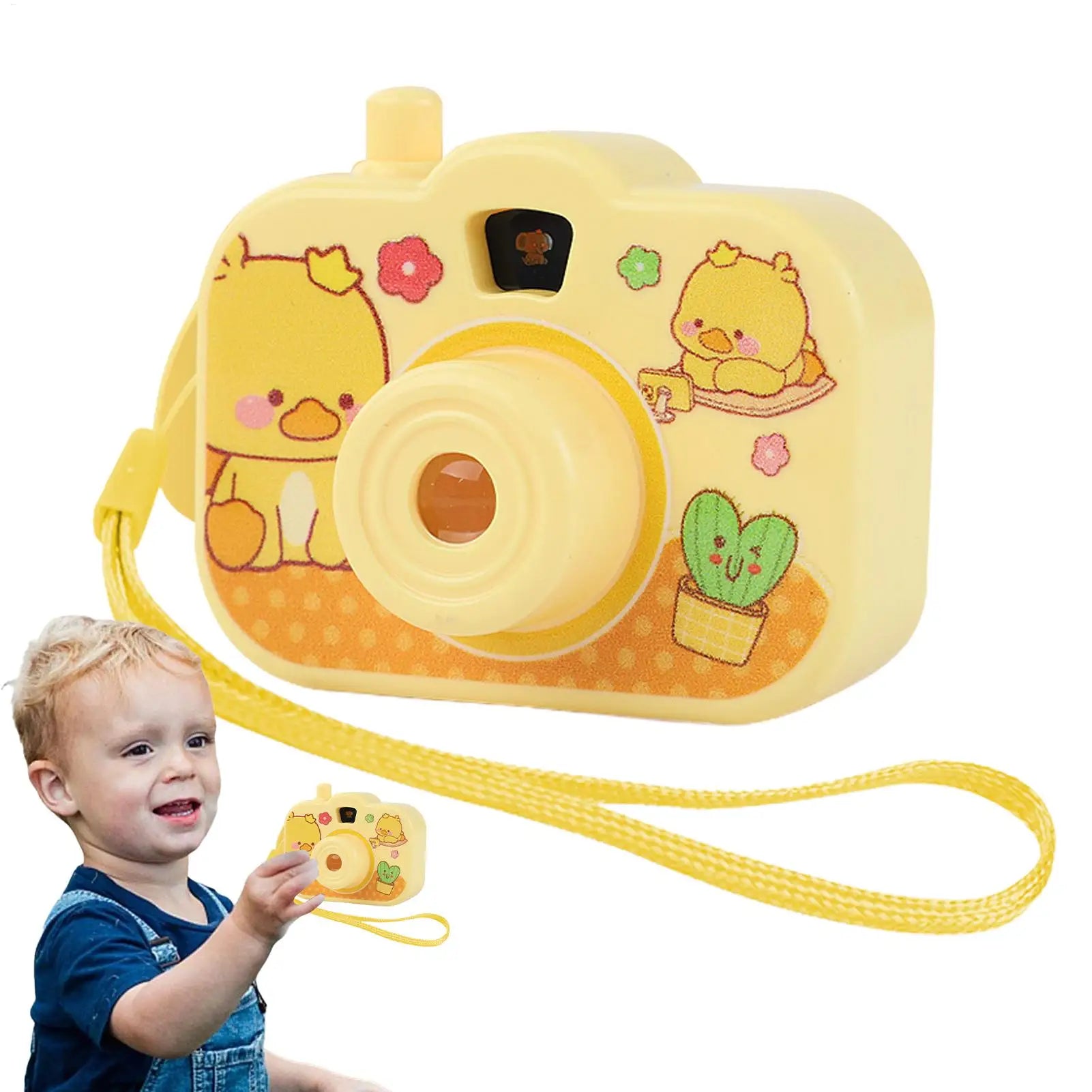 Kid Mini Projection Camera Toy Animal Image Indoor Projector Educational Learning Projector Toys Projector For Learning Portable
