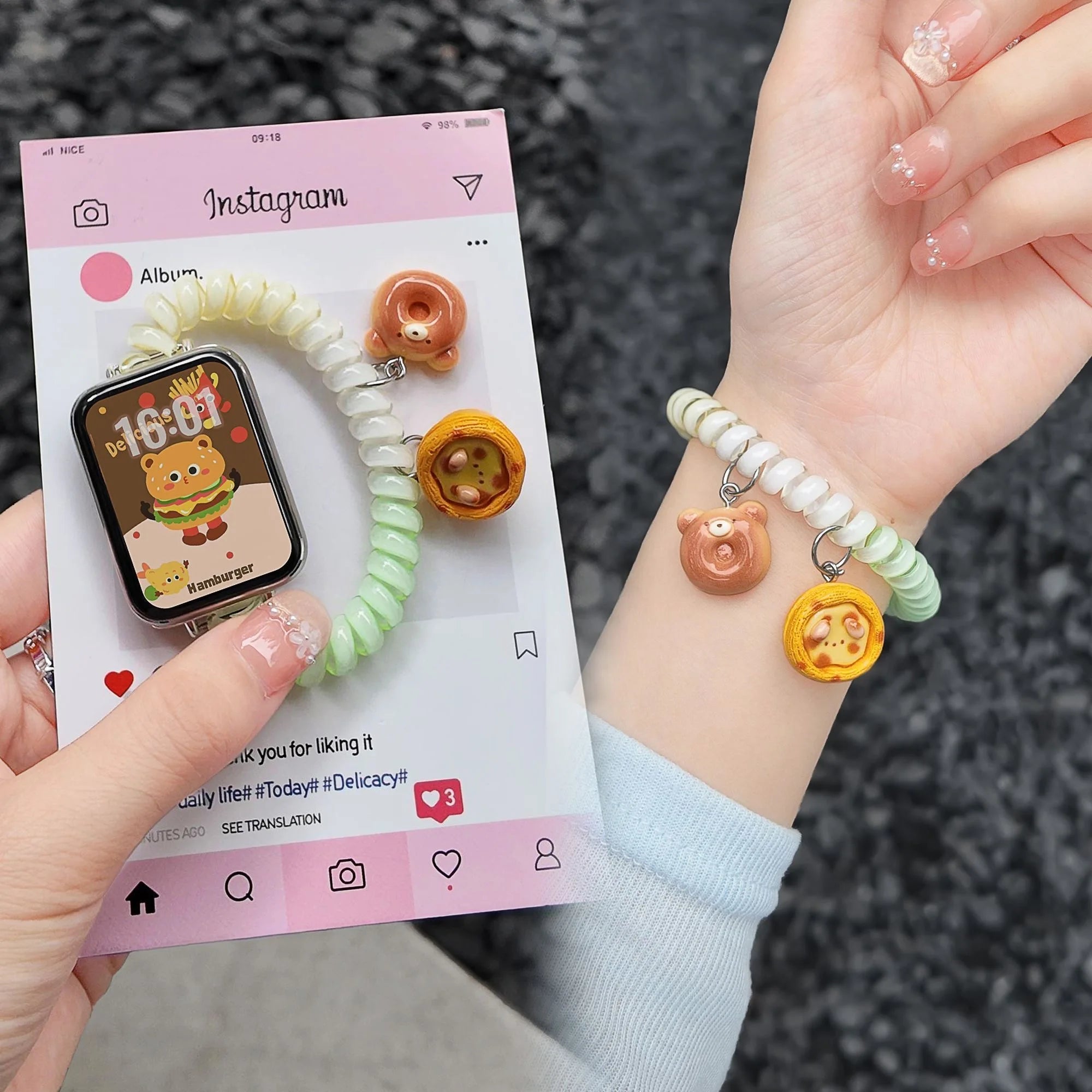 Elastic Stretchable Strap for Redmi watch 6 5 4 Gorgeous Scrunchie brecelet pulseira correa Xiaomi Smart mi band 9 pro/8 pro