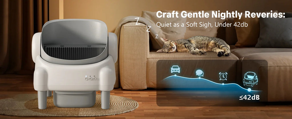 Smart Cat Litter Box, Automatic Self-Cleaning Litter Box With APP Remote Control And Health Monitor, Pet Toilet Products