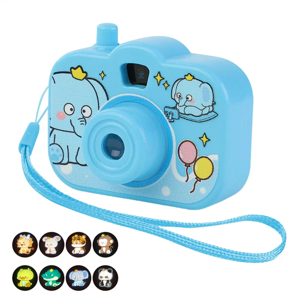 Kid Mini Projection Camera Toy Animal Image Indoor Projector Educational Learning Projector Toys Projector For Learning Portable