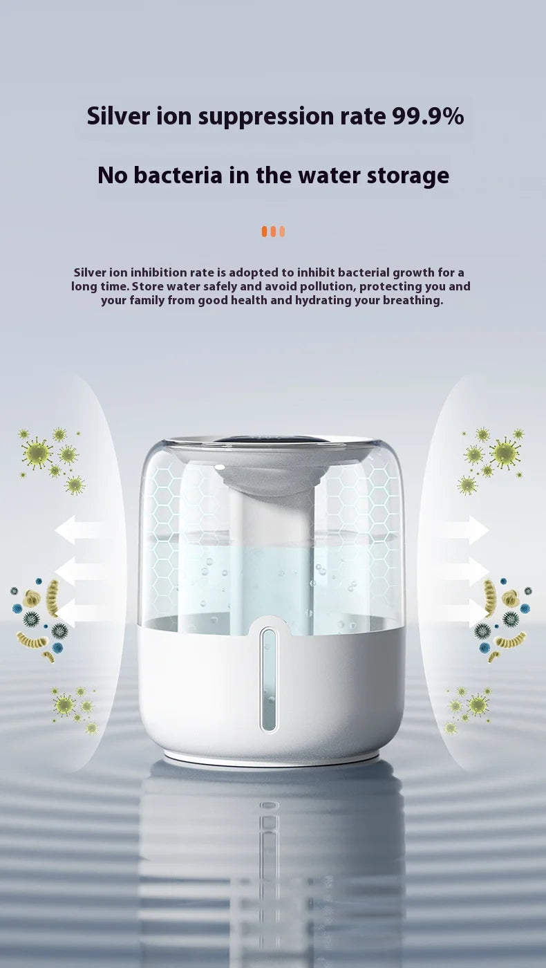 High Quality Factory Wholesale Smart Home Products 3.8L Double Water Mist Spray Smart Air Humidifier With Wholesale Price