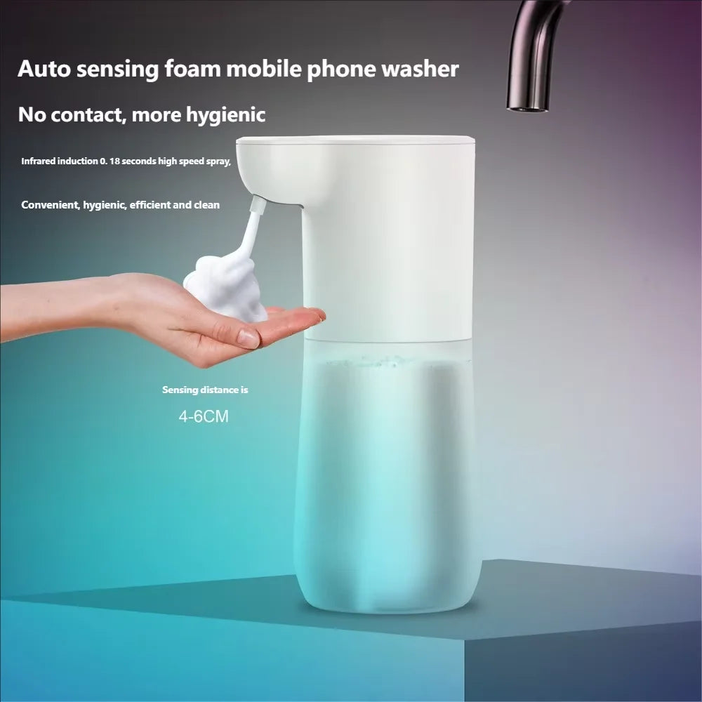 Touchless Automatic Soap Dispenser — 350ml, USB Rechargeable, Sensor Activated
