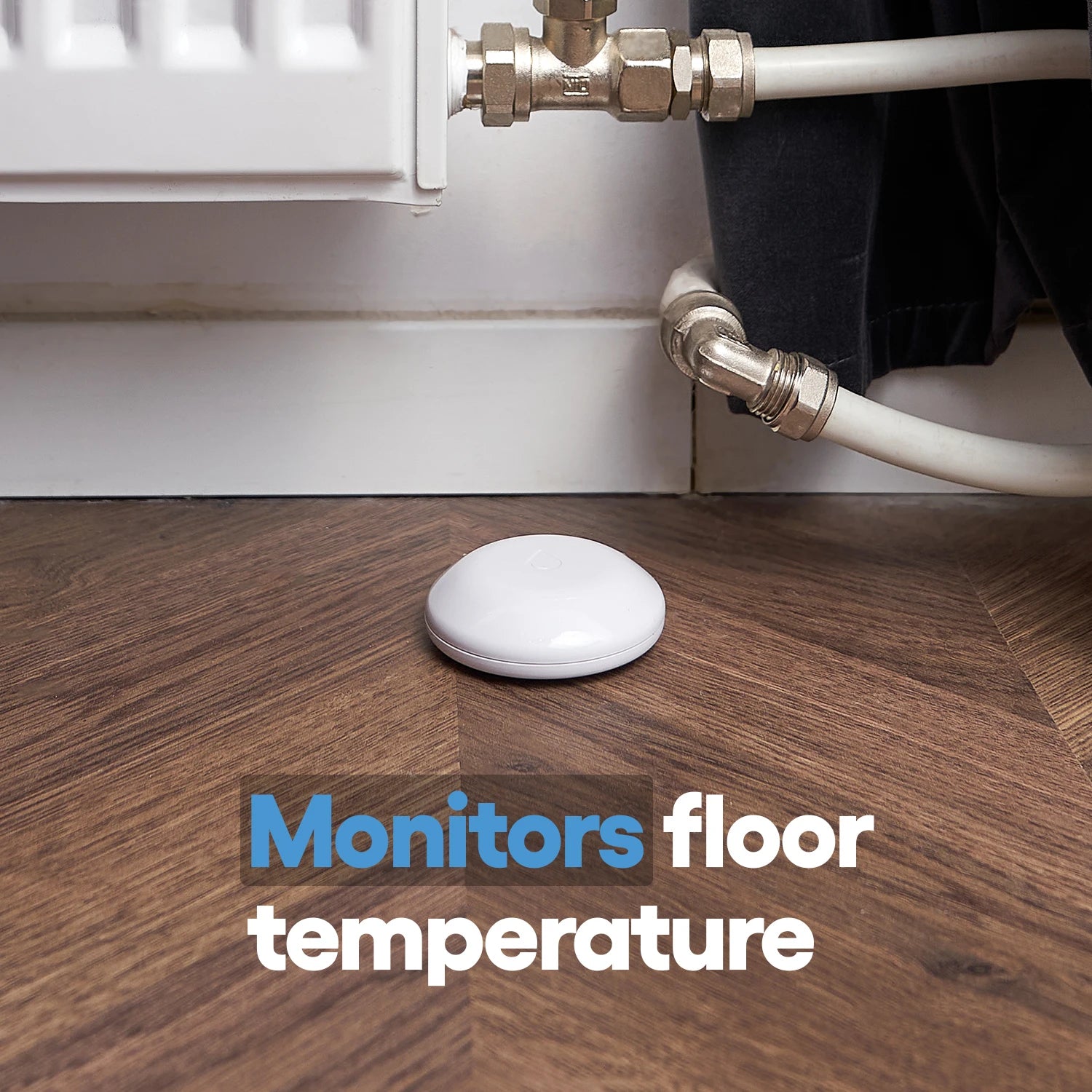 Shelly Flood Smart Home Wireless Water Leakage WiFi Sensor with Temperature Measurement Liquid Detector Monitor Remotely